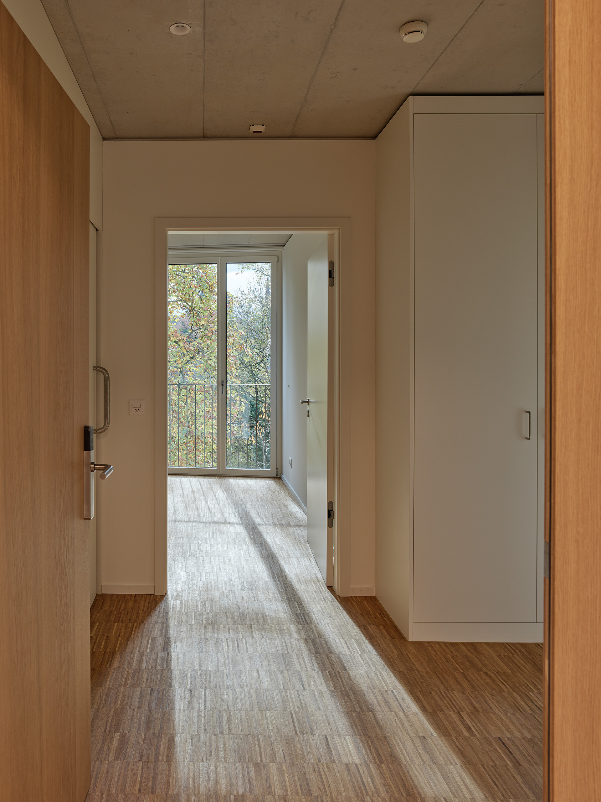 Meletta Strebel Architekten  · Alters- und Pflegewohnungen Elisabethenpark · Luzern · Aufnahmen 10.2022